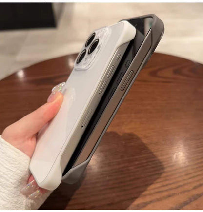 Ultra Slim Borderless Colorful Streamer iPhone Case