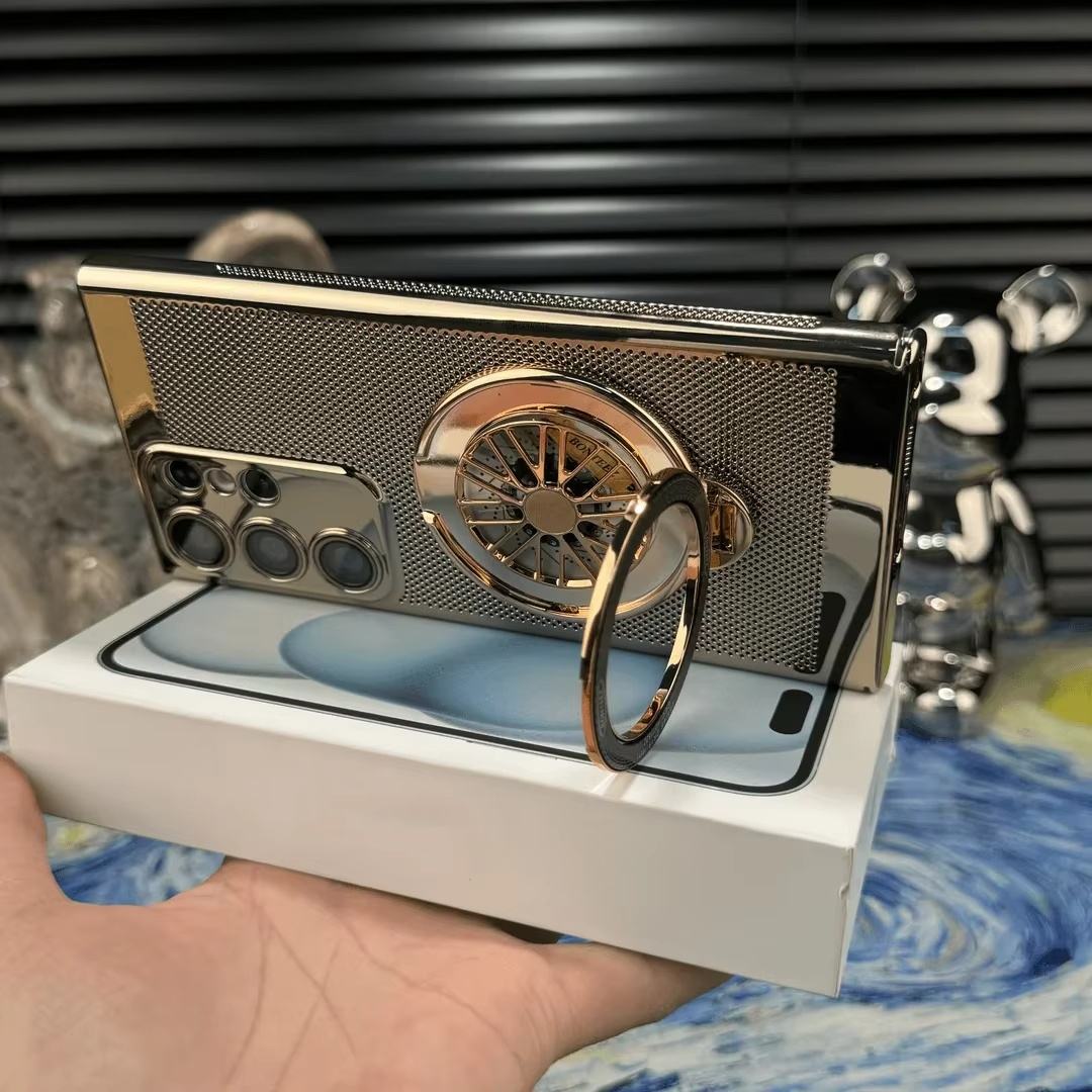 Rich Gold Shine - Luxury Samsung Cover