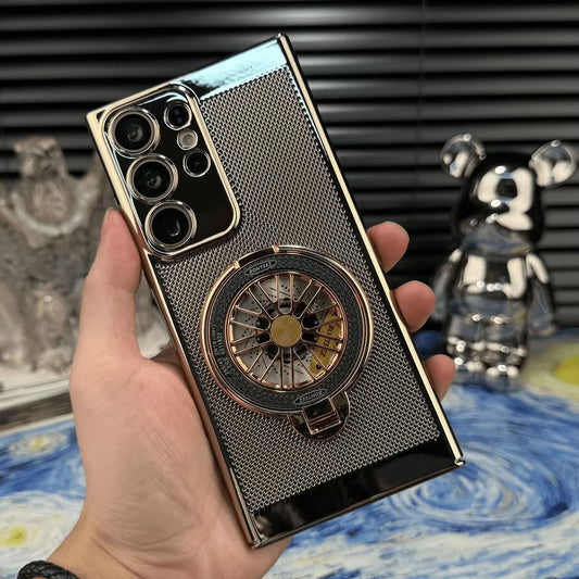 Rich Gold Shine - Luxury Samsung Cover