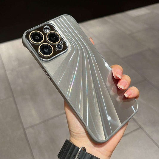 Ultra Slim Borderless Colorful Streamer iPhone Case