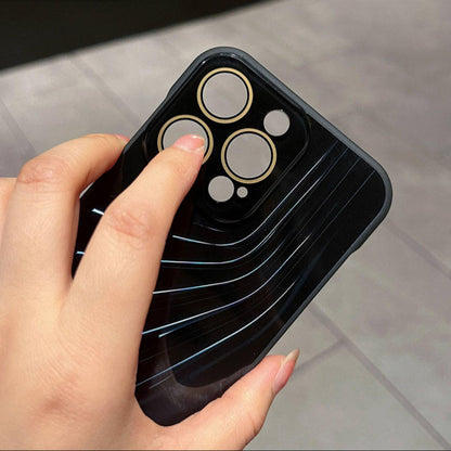 Ultra Slim Borderless Colorful Streamer iPhone Case